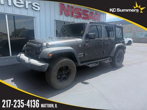 Used 2018 Jeep Wrangler Unlimited Sport S AWD/4WD image 1
