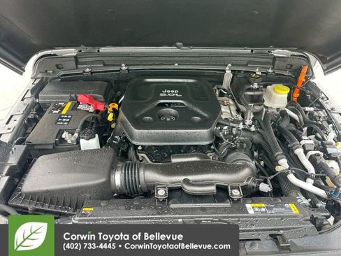 Used 2022 Jeep Wrangler Unlimited Sahara 4xe w/ Cold Weather Group image 14