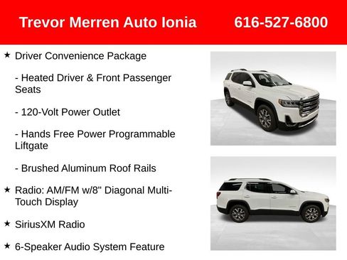 Used 2023 GMC Acadia SLE w/ Driver Convenience Package image 30