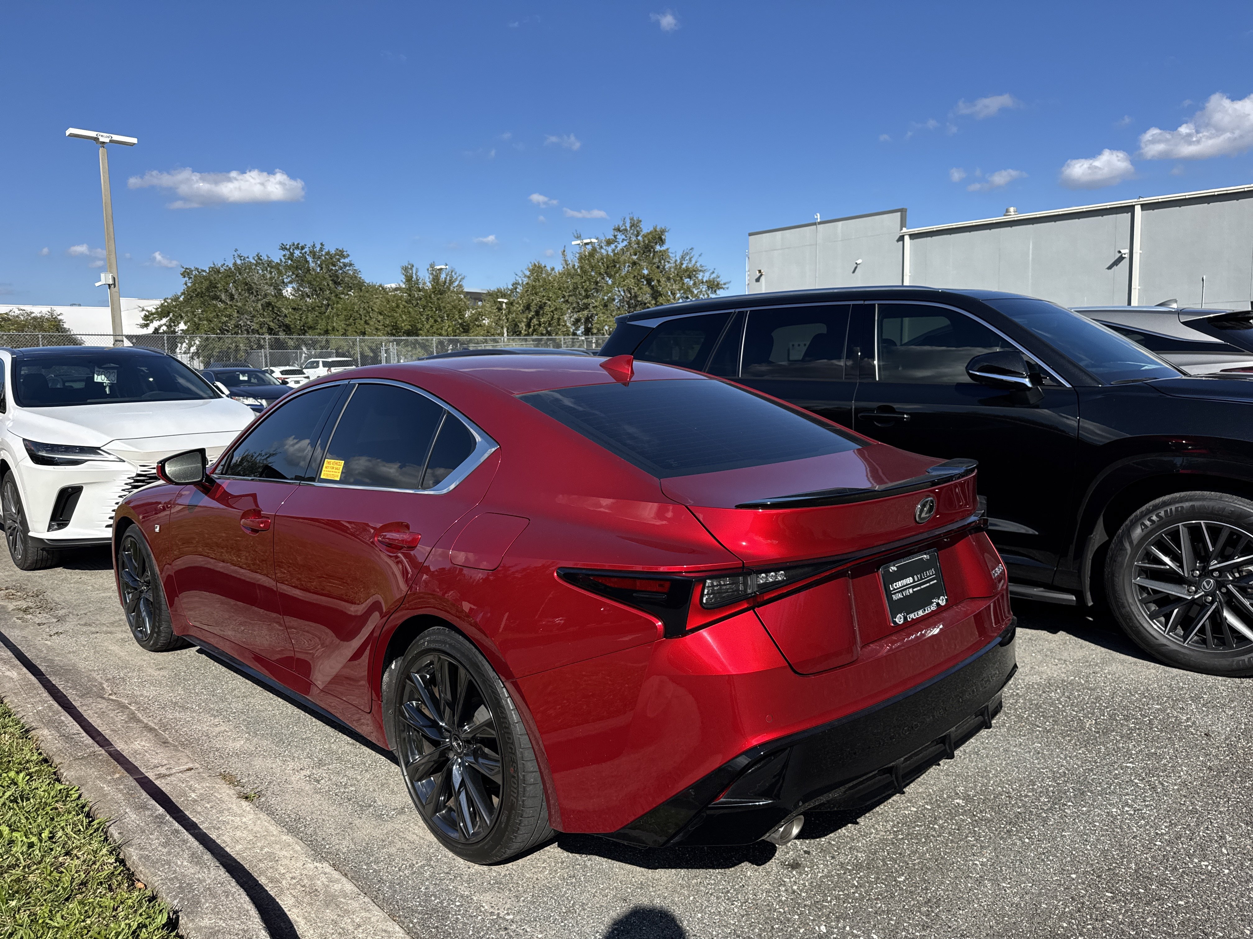 Used 2023 Lexus IS 350 F Sport w/ Navigation Package RWD image 3