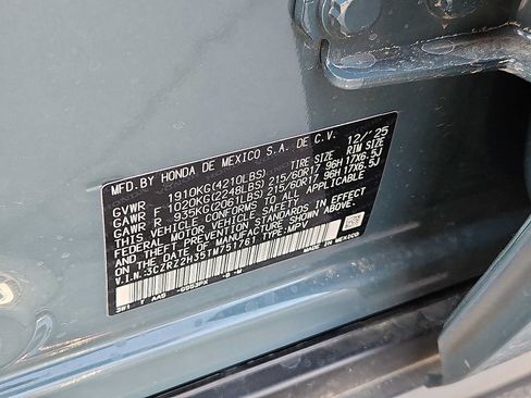 Certified 2026 Honda HR-V LX image 26