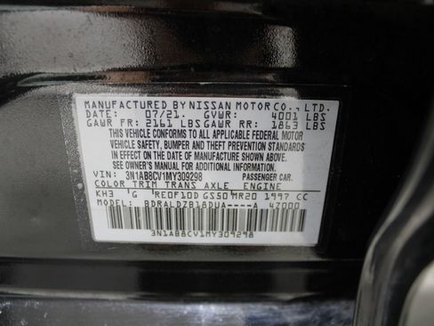 Used 2021 Nissan Sentra SV FWD image 41
