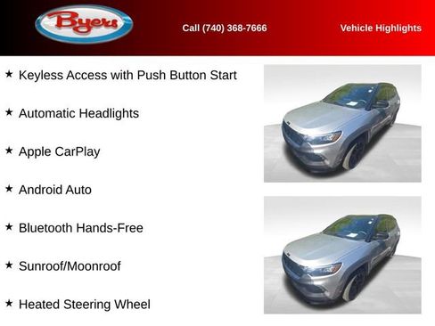 Used 2023 Jeep Compass Latitude w/ Sun and Sound Group AWD/4WD image 11