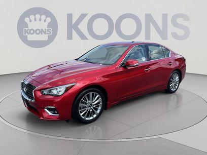 Used 2022 INFINITI Q50 Luxe w/ Cargo Package