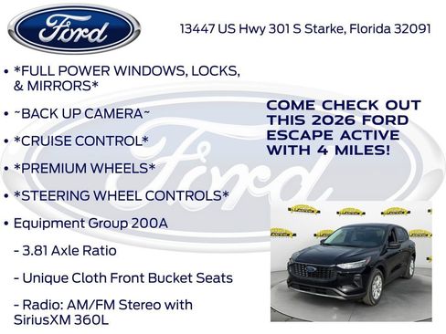 New 2026 Ford Escape Active w/ Tech Pack #1 FWD image 10
