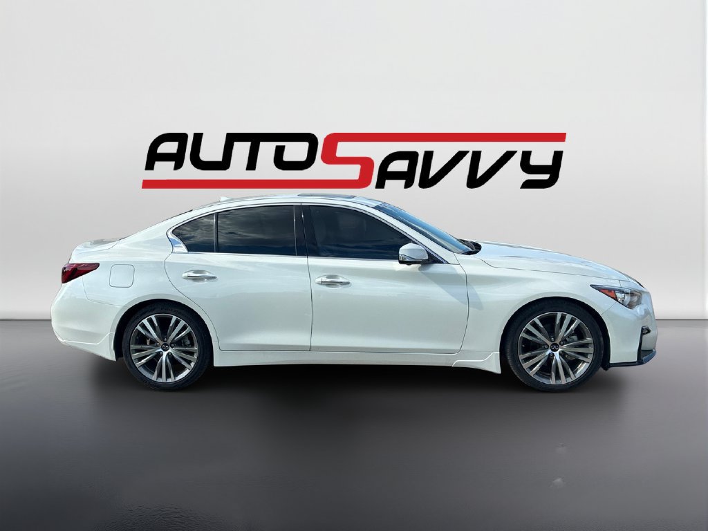 Used 2022 INFINITI Q50 Sensory w/ All Weather Package RWD image 4