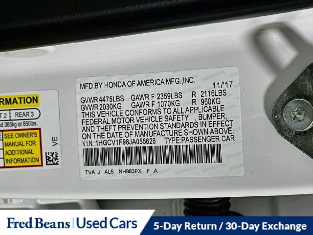 Used 2018 Honda Accord Touring image 39