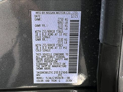 New 2026 Nissan Pathfinder SV image 22