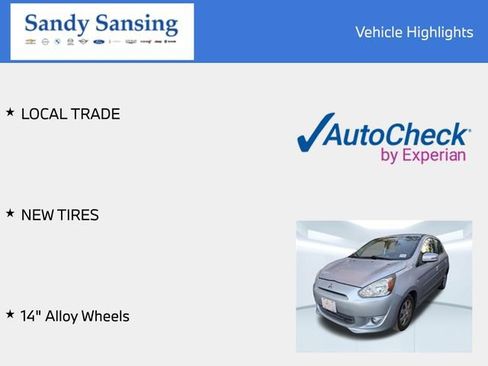 Used 2015 Mitsubishi Mirage ES image 8