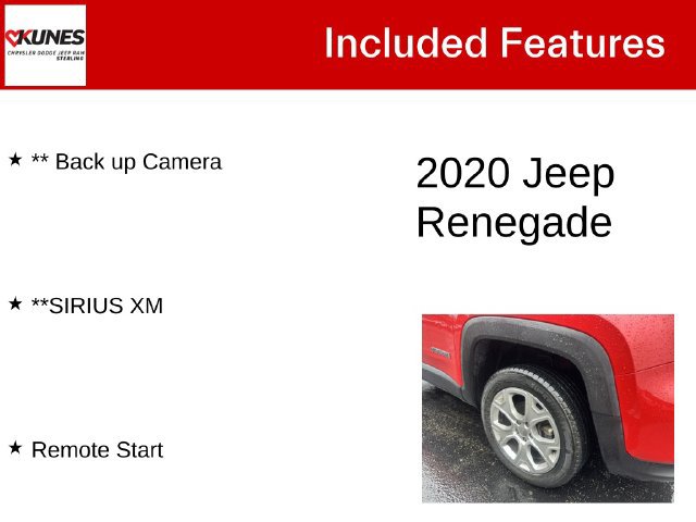 Used 2020 Jeep Renegade Limited AWD/4WD image 5