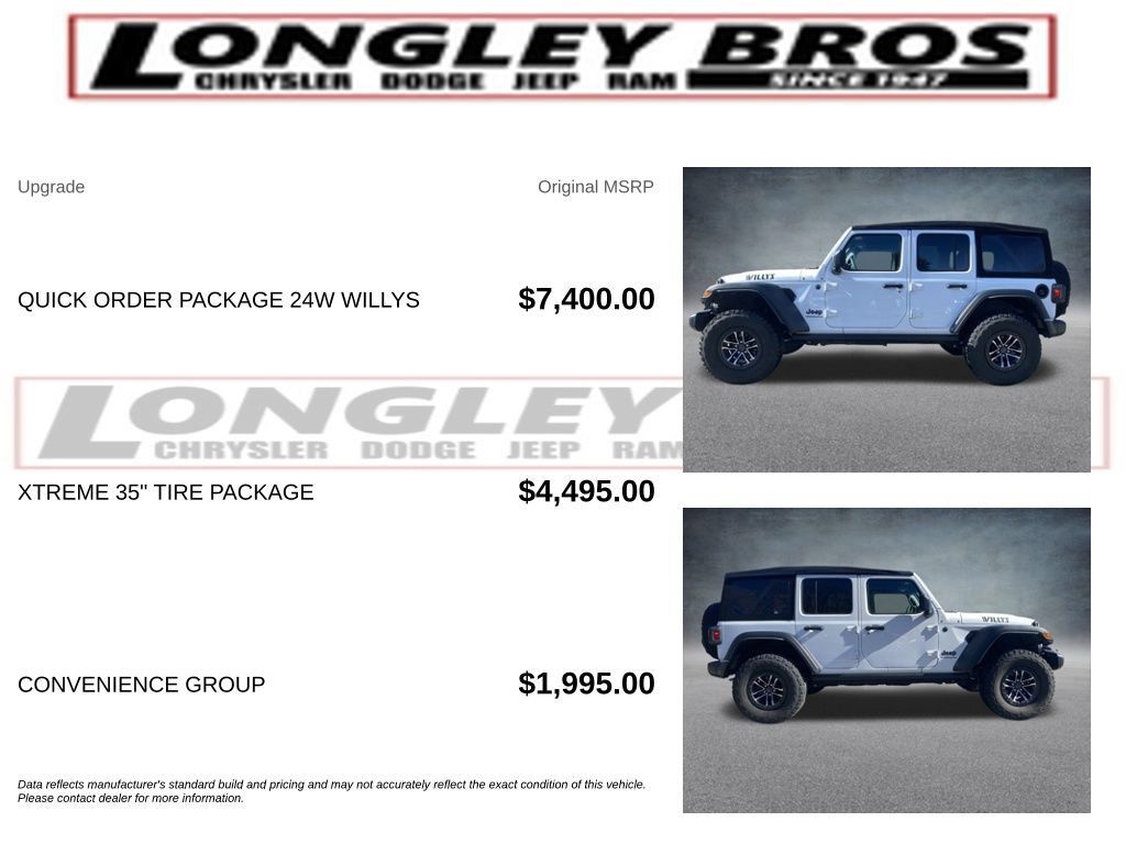 Used 2024 Jeep Wrangler Unlimited Sport AWD/4WD image 2