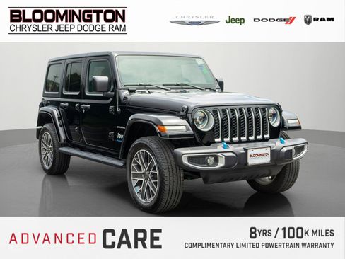 Used 2023 Jeep Wrangler Unlimited Sahara w/ Cold Weather Group AWD/4WD image 1