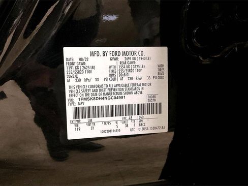 Certified 2022 Ford Explorer XLT w/ Equipment Group 202A image 30