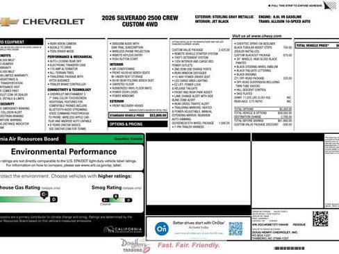 New 2026 Chevrolet Silverado 2500 Custom AWD/4WD image 4