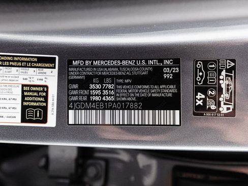 Used 2023 Mercedes-Benz EQS 580 4MATIC SUV image 41