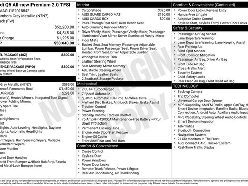 Certified 2025 Audi Q5 Premium w/ Convenience Package AWD/4WD image 32