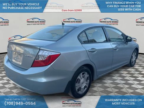 Used 2012 Honda Civic Hybrid Sedan image 4