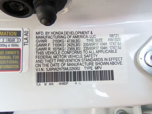 Certified 2021 Honda CR-V Special Edition image 27
