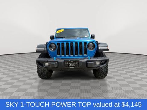 Used 2022 Jeep Wrangler Unlimited Rubicon 4xe w/ Steel Bumper Group AWD/4WD image 3