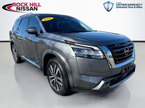 Used 2022 Nissan Pathfinder Platinum w/ Cargo Package image 1