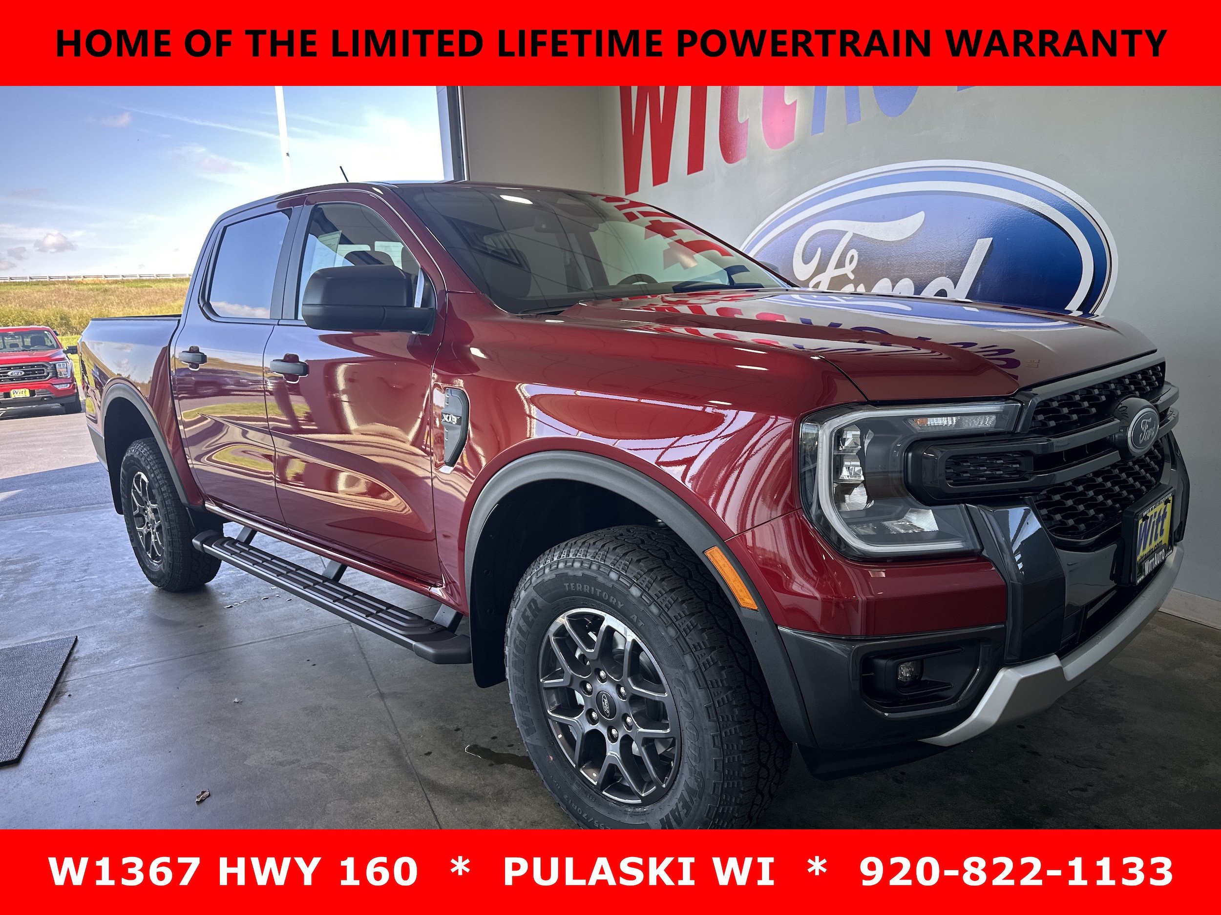 New 2026 Ford Ranger XLT w/ Equipment Group 301A High AWD/4WD image 3