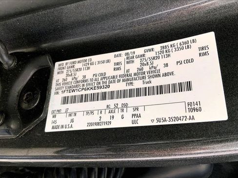 Used 2019 Ford F150 XL w/ Equipment Group 101A Mid RWD image 33