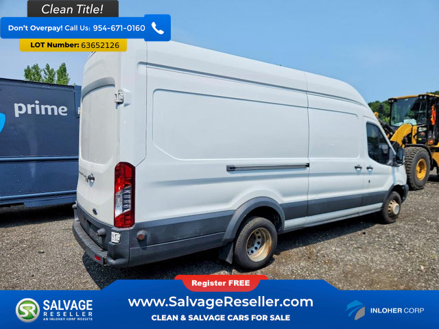Used 2017 Ford Transit 350 148 High Roof Extended DRW RWD image 4