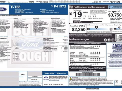 Certified 2023 Ford F150 XL w/ STX Appearance Package AWD/4WD image 5