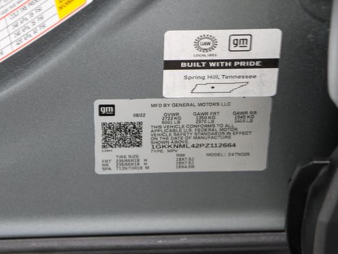 Used 2023 GMC Acadia SLT w/ Technology Package FWD image 35