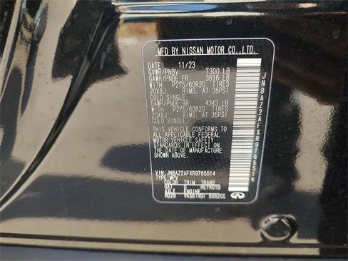 Used 2024 INFINITI QX80 Luxe w/ Cargo Package image 38