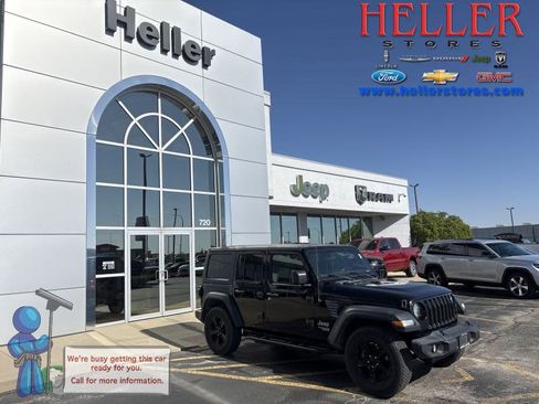 Used 2021 Jeep Wrangler Unlimited Sport AWD/4WD image 1