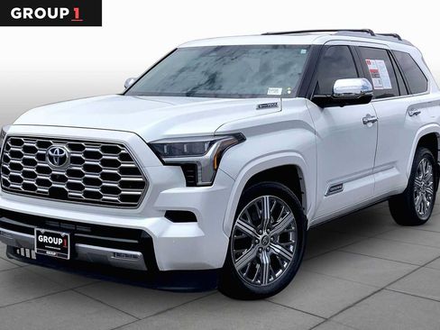 Used 2024 Toyota Sequoia Capstone AWD/4WD image 1