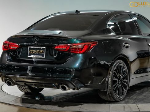 Used 2024 INFINITI Q50 Red Sport 400 w/ Black Opal Edition RWD image 13