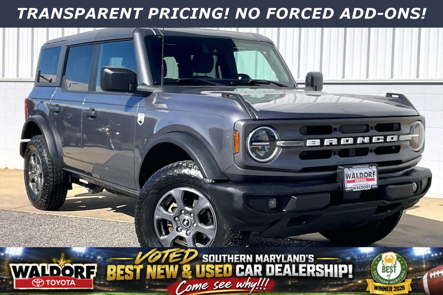 Used 2022 Ford Bronco Big Bend AWD/4WD image 1
