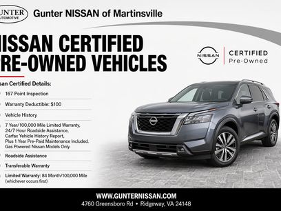 Certified 2025 Nissan Pathfinder Platinum