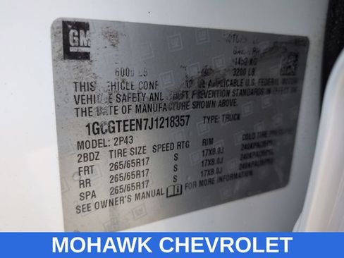 Certified 2018 Chevrolet Colorado ZR2 AWD/4WD image 33
