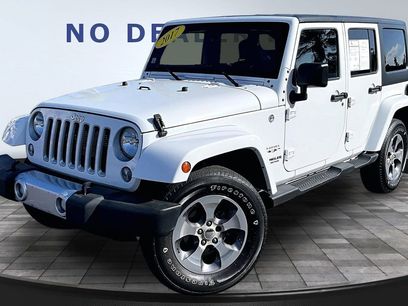 Used 2017 Jeep Wrangler Unlimited Sahara