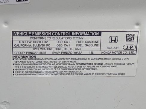 Certified 2023 Honda Accord EX image 24