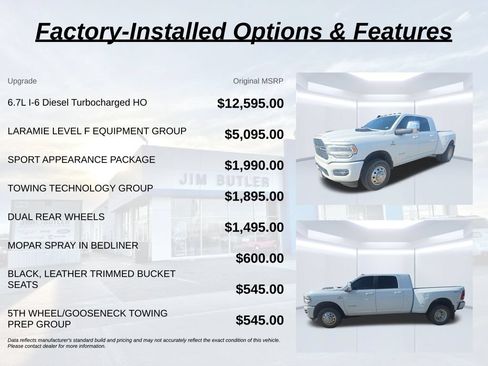 Used 2023 RAM 3500 Laramie AWD/4WD image 3