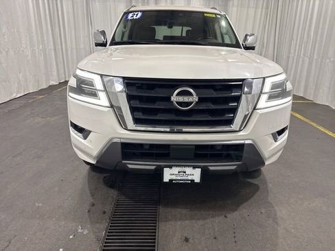 Used 2021 Nissan Armada Platinum w/ Captain's Chairs Package image 8