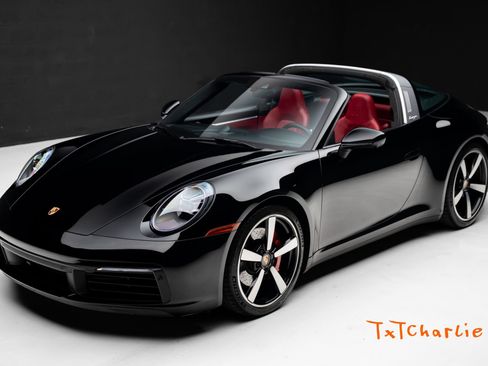 Used 2021 Porsche 911 Targa 4S AWD/4WD image 1