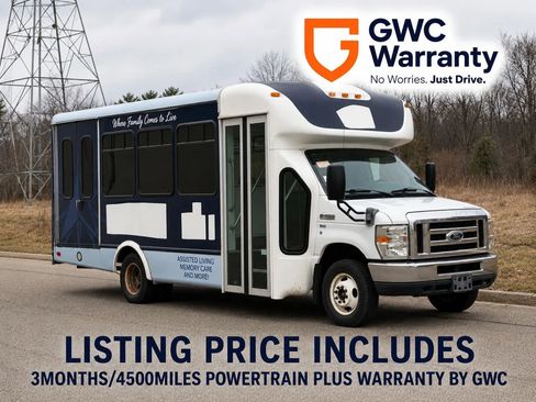 Used 2013 Ford E-350 and Econoline 350 Super Duty w/ Shuttle Bus Prep Pkg RWD image 1