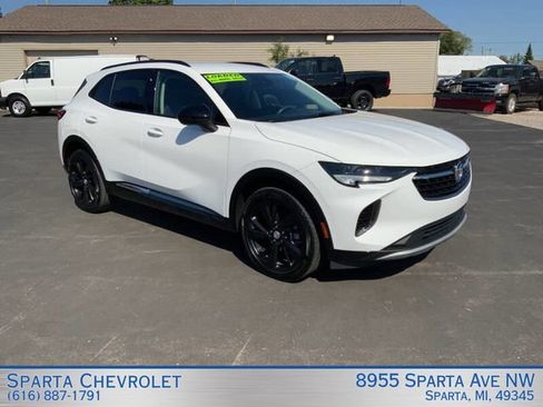 Used 2021 Buick Envision Essence w/ Sport Touring Package AWD/4WD image 1