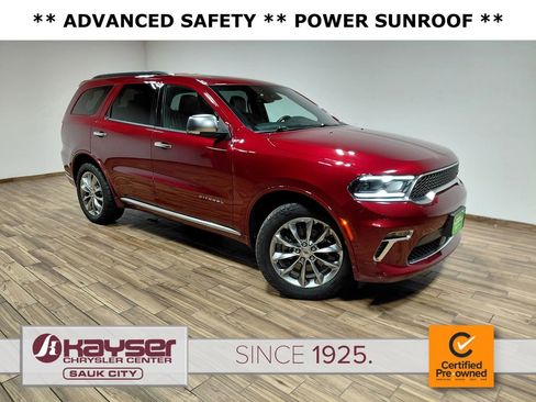 Certified 2021 Dodge Durango Citadel AWD/4WD image 1