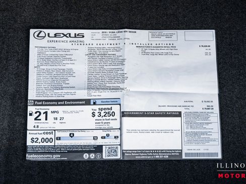 Used 2018 Lexus LS 500 AWD image 39