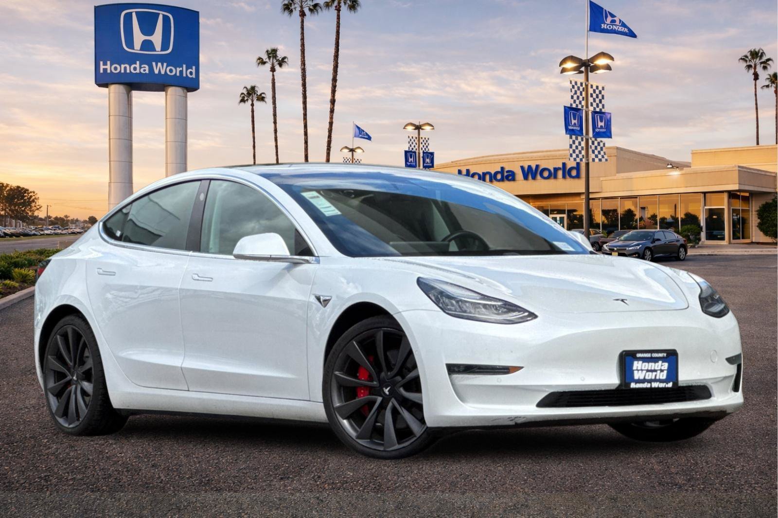 Used 2020 Tesla Model 3 Performance AWD/4WD image 2