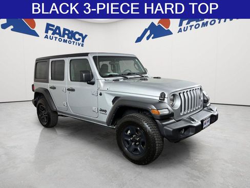 Used 2022 Jeep Wrangler Unlimited Sport AWD/4WD image 2