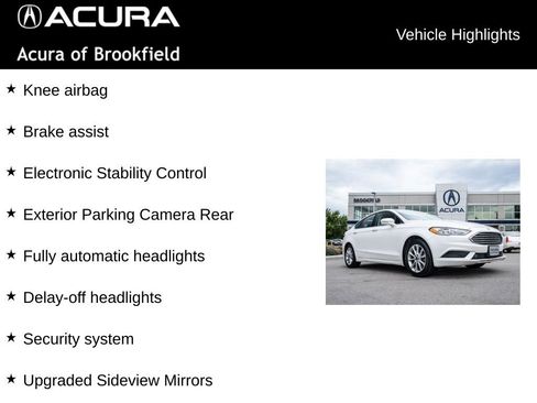 Used 2017 Ford Fusion SE w/ Fusion SE Technology Package image 16