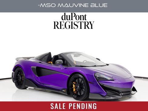 Used 2020 McLaren 600LT Spider RWD image 1