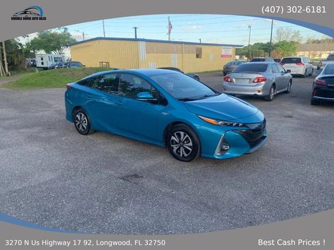 Used 2017 Toyota Prius Prime Advanced FWD image 1